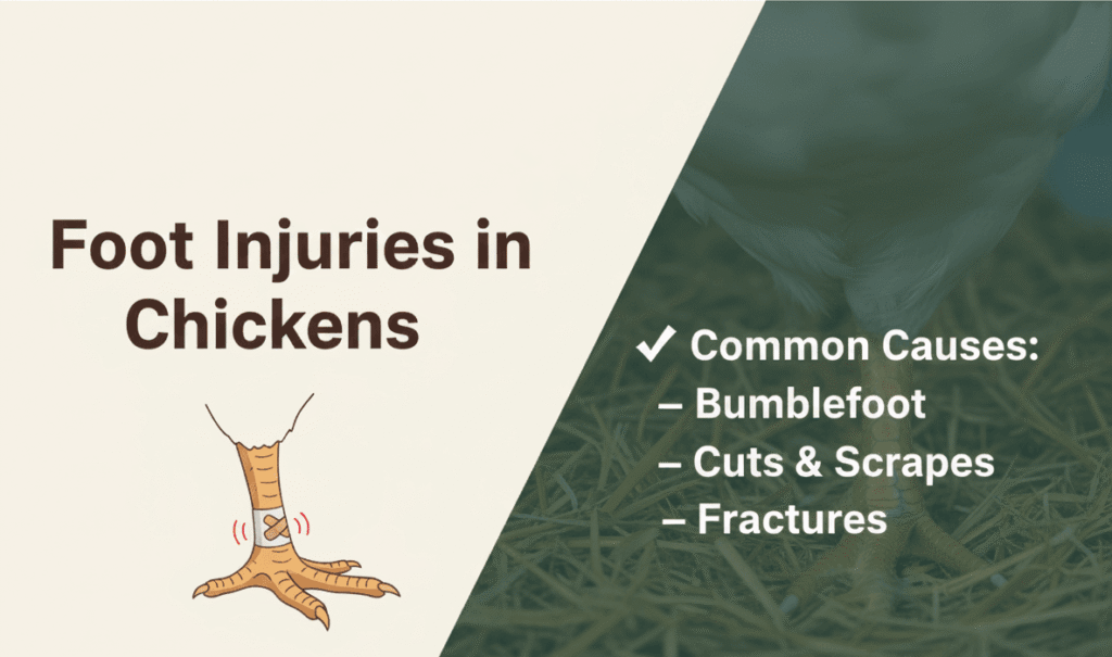 Foot Injuries in Chickens