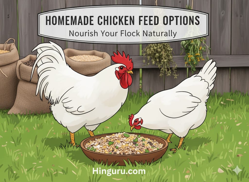 Homemade Chicken Feed